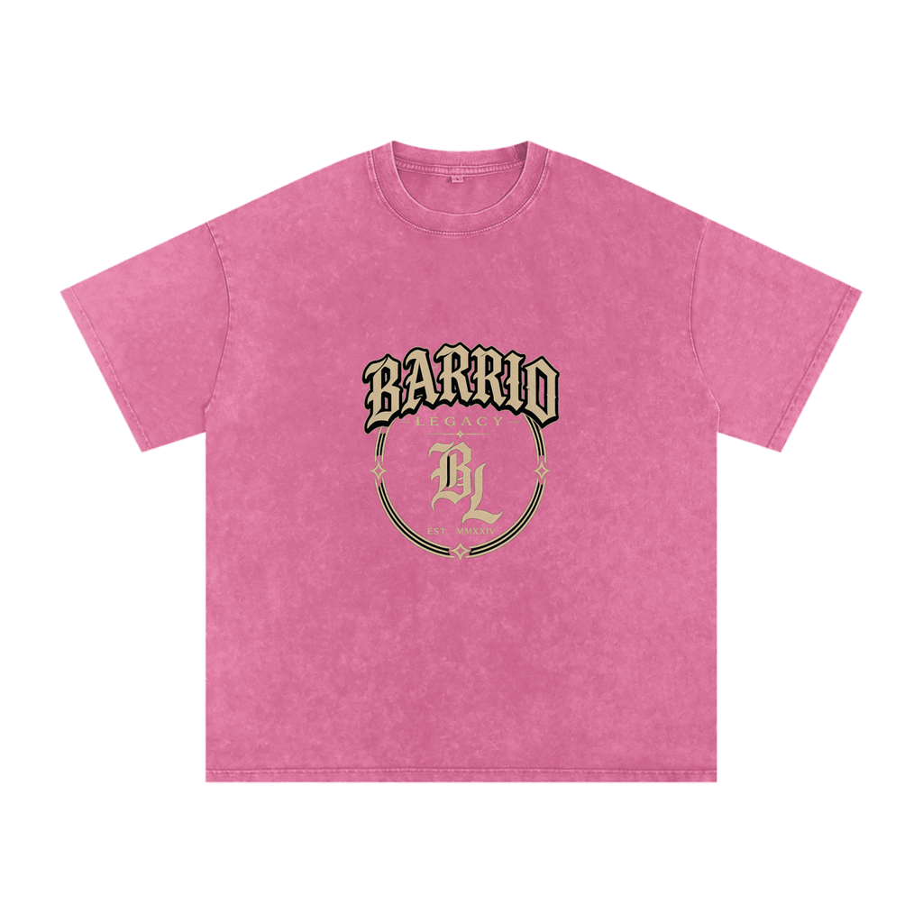 Snow Washed Oversized Barrio Legacy Shirt