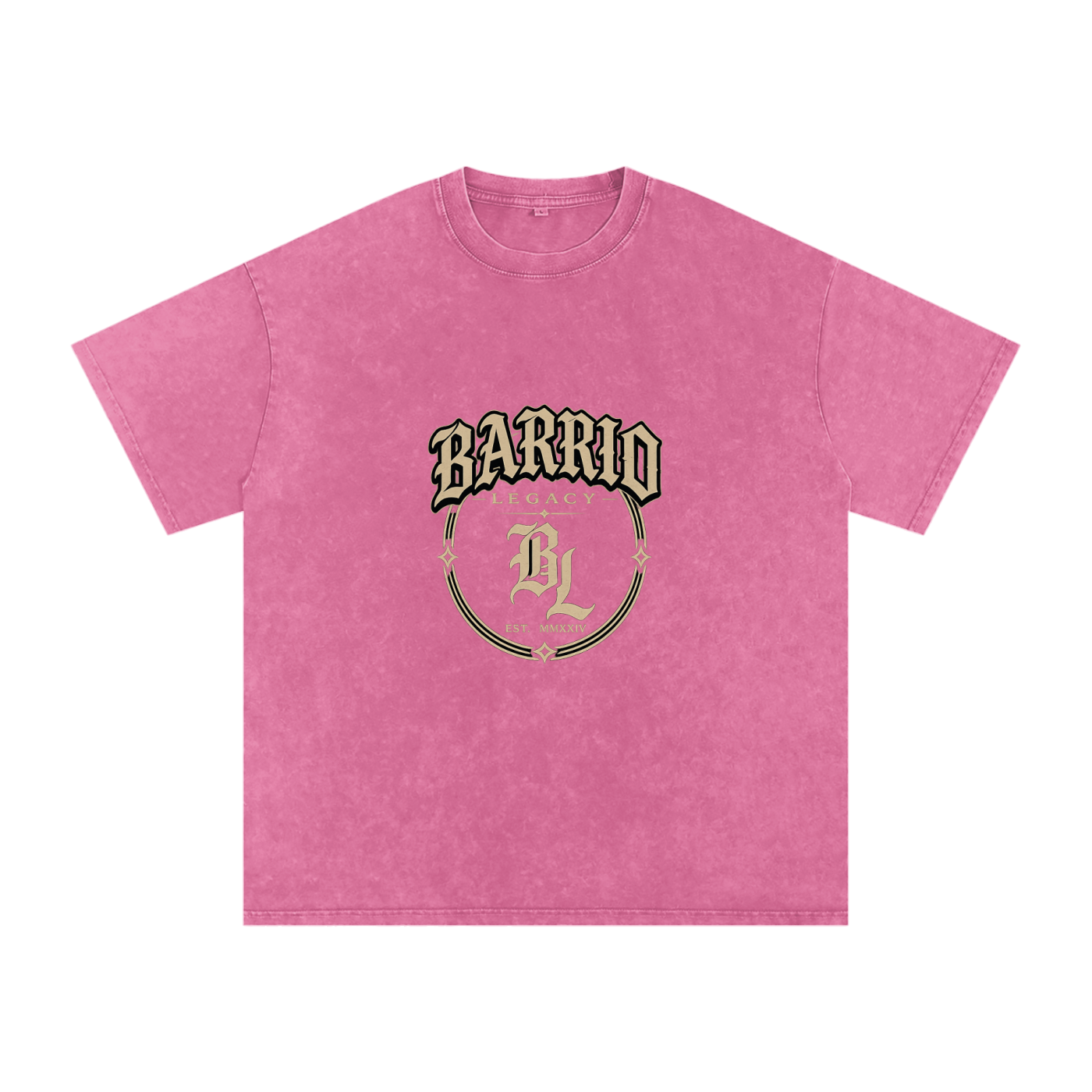 Snow Washed Oversized Barrio Legacy Shirt