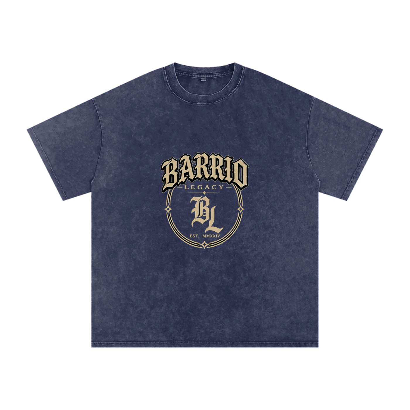 Snow Washed Oversized Barrio Legacy Shirt