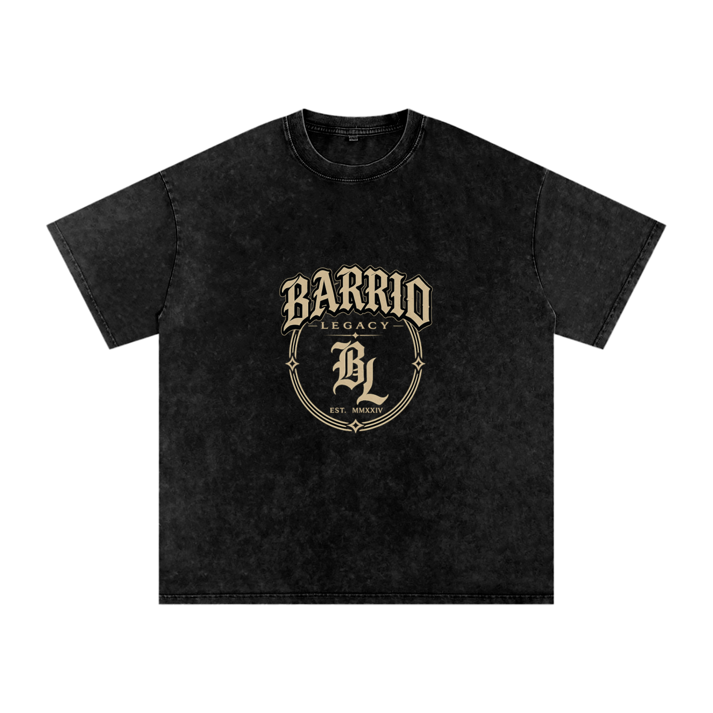 Snow Washed Oversized Barrio Legacy Shirt
